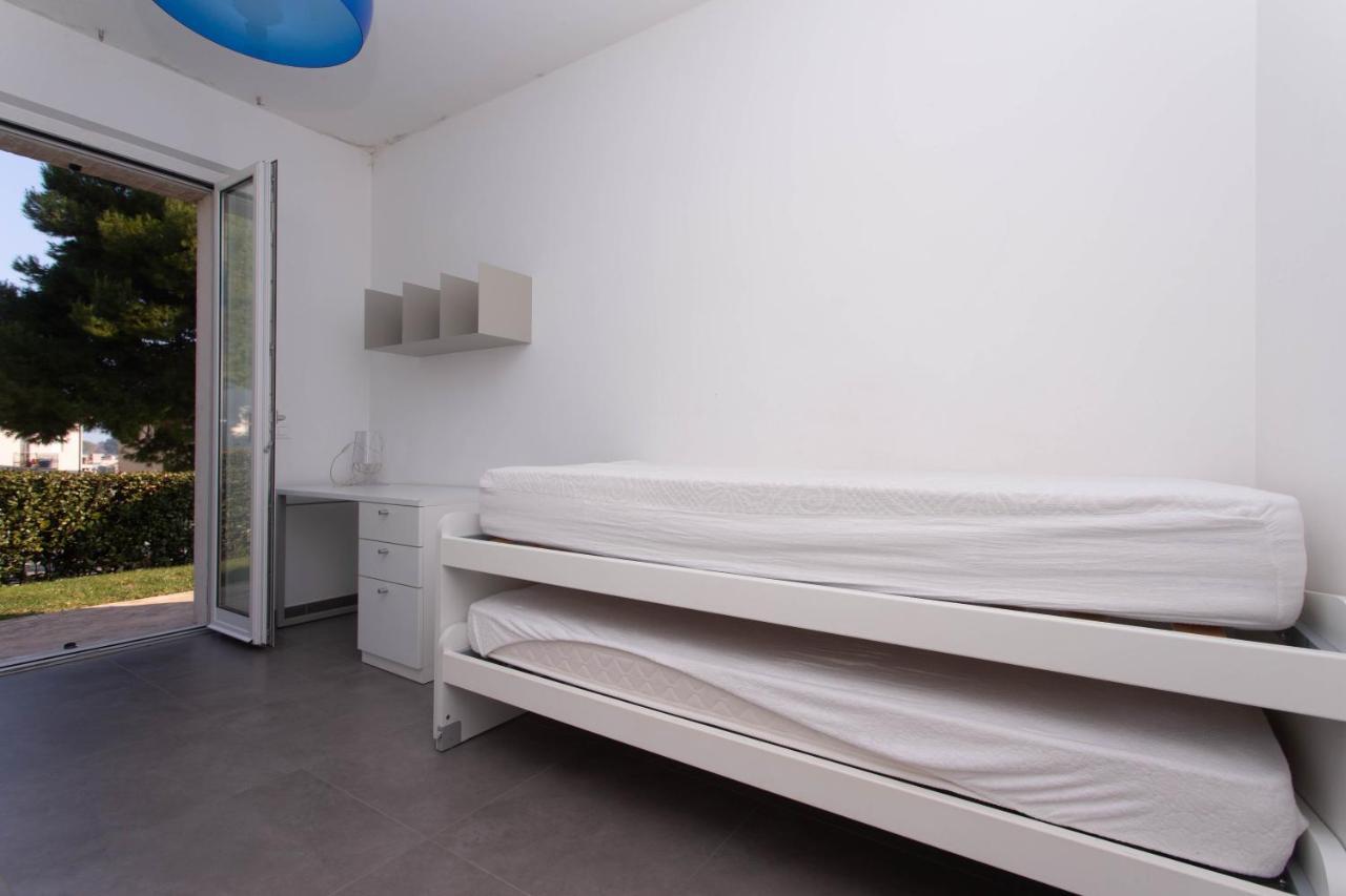 Apartamento S018 - Sirolo, Nuovissimo Trilocale In Pietra Con Giardino Dx Exterior foto